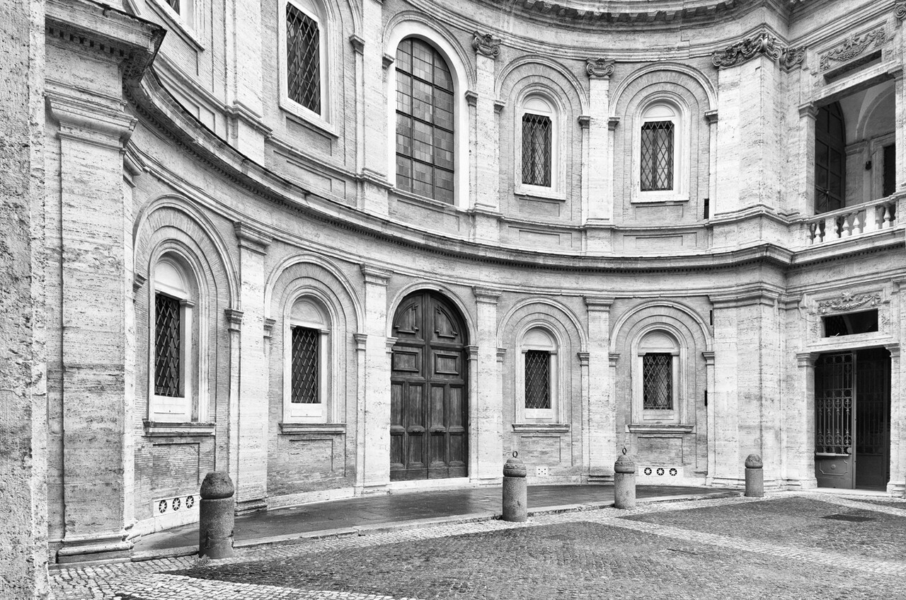 Rome, bâtiment des archives, 2023